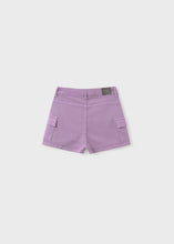 Load image into Gallery viewer, Purple Cargo Twill Shorts
