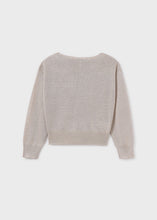 Load image into Gallery viewer, Elegant Ribbed Almond Mix Sweater
