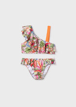 Load image into Gallery viewer, Tropical Ruffled Bikini
