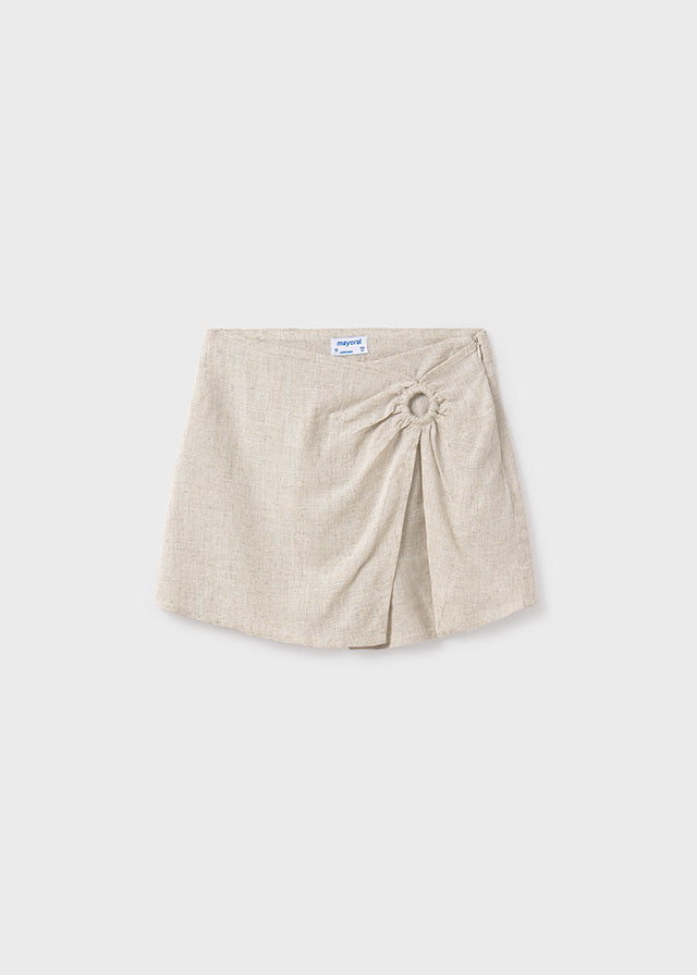 Linen Skort