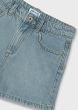 Load image into Gallery viewer, Light Wash Basic Denim Girl's Shorts
