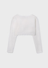 Load image into Gallery viewer, Elegant Cream Knit Cardigan
