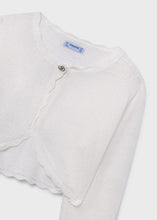Load image into Gallery viewer, Elegant Cream Knit Cardigan
