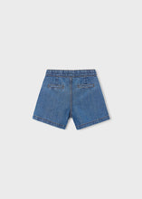 Load image into Gallery viewer, Light Wash Denim Bermuda Girl's Shorts
