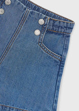Load image into Gallery viewer, Light Wash Denim Bermuda Girl's Shorts
