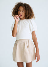 Load image into Gallery viewer, Puffed Sleeve Ribbed Top
