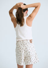 Load image into Gallery viewer, Gold-Studded Ribbed Racerback Top
