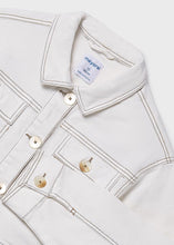 Load image into Gallery viewer, Cream Frayed Twill Jacket
