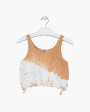 Load image into Gallery viewer, Sandy Tie Dye Cropped Tank
