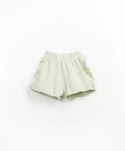 Load image into Gallery viewer, Light Sage Ruffled Shorts
