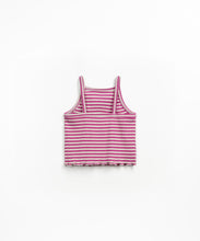 Load image into Gallery viewer, Fuchsia Striped Rib Top
