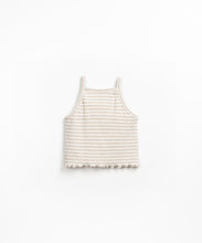 Load image into Gallery viewer, Tan Striped Rib Top
