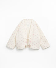 Load image into Gallery viewer, Printed Rib Waffle Cardigan
