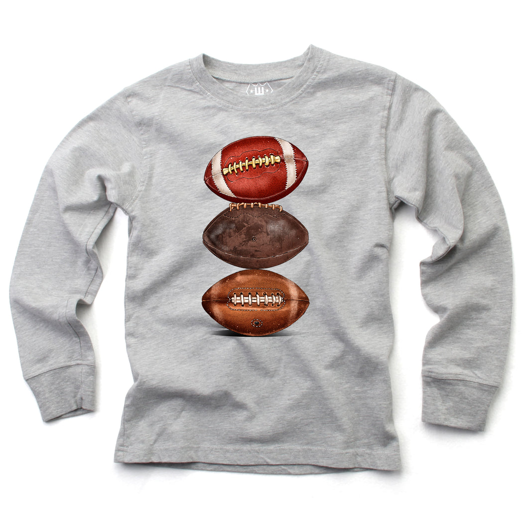 Football Tower Long Sleeve Top