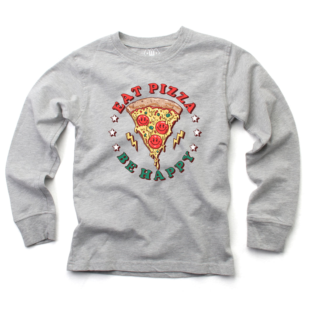 Eat Pizza Long Sleeve Top