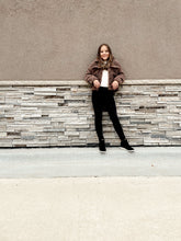 Load image into Gallery viewer, Mocha Sherpa Jacket
