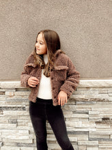 Load image into Gallery viewer, Mocha Sherpa Jacket
