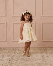 Load image into Gallery viewer, Embroidered Daisy Tulle Mara Dress
