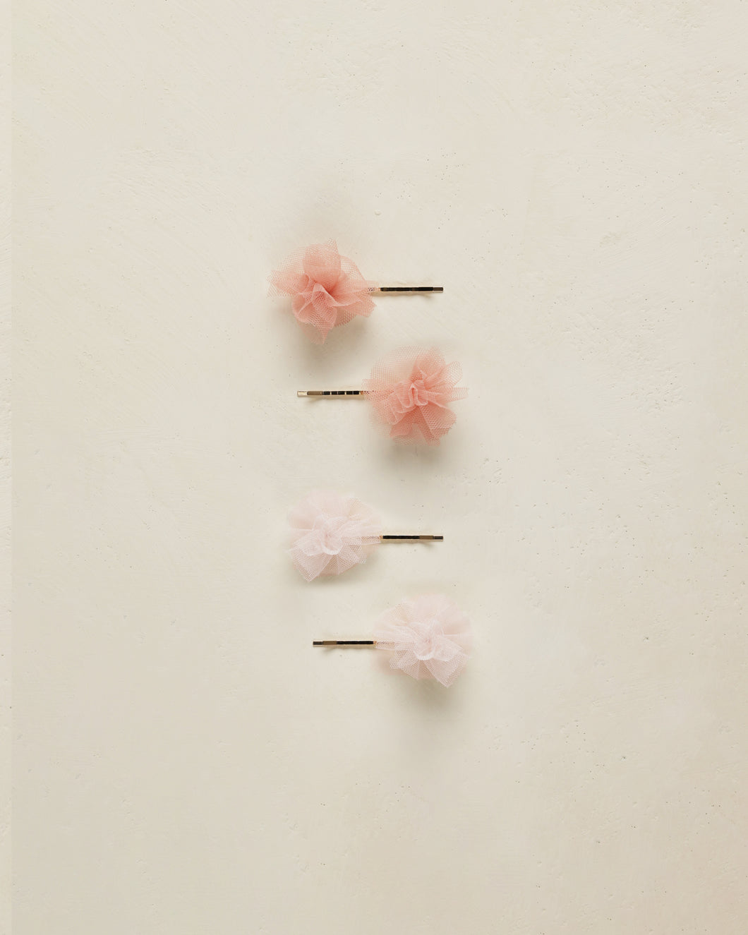 Pom Pom Pins - Blush & Lipstick