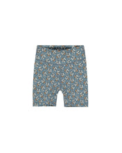 Load image into Gallery viewer, Blue Floral Bike Short
