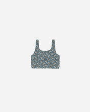 Load image into Gallery viewer, Blue Floral Swift Sports Bra
