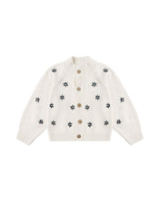 Load image into Gallery viewer, Midnight Daisies Tulip Cardigan
