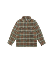 Load image into Gallery viewer, Holiday Plaid Pocketed Flannel Shirt
