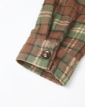 Load image into Gallery viewer, Holiday Plaid Pocketed Flannel Shirt
