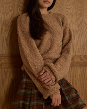 Load image into Gallery viewer, Toffee Boucle Aspen Sweater
