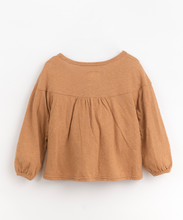 Load image into Gallery viewer, Dusty Rust Lightweight Bubble Sweater
