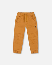 Load image into Gallery viewer, Camel Stretch Twill Jogger Pant
