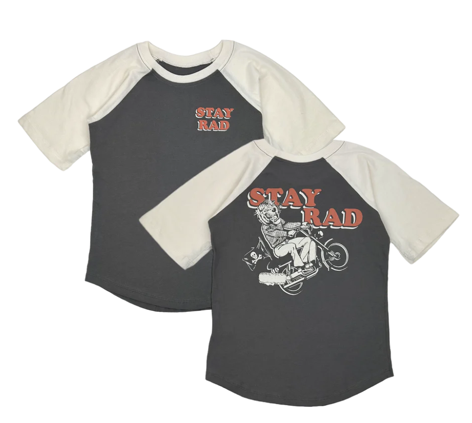 Stay Rad Raglan Tee