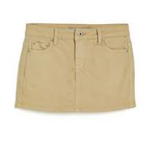 Load image into Gallery viewer, Khaki Denim Skort
