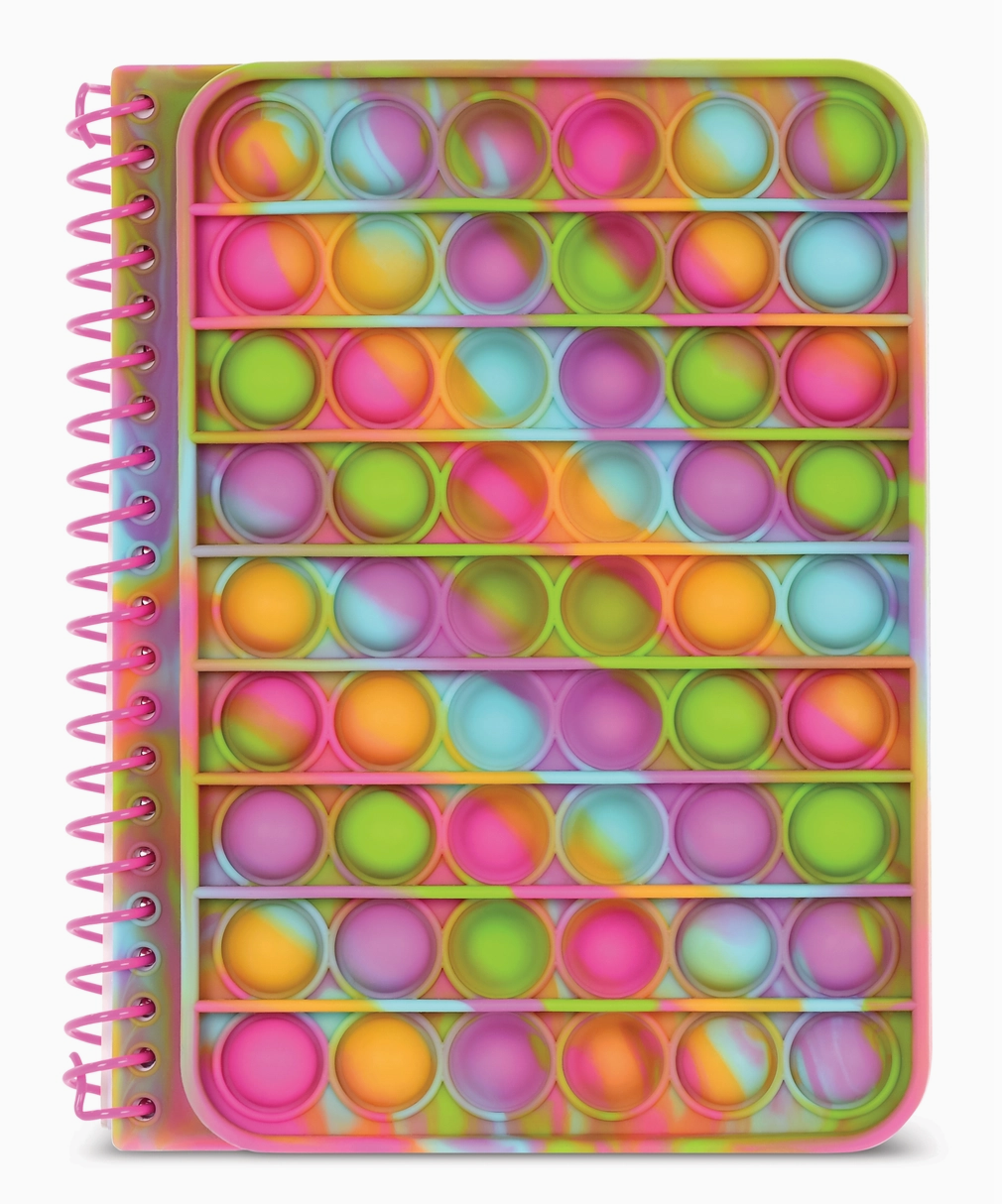 Rainbow Tie Dye Popper Journal