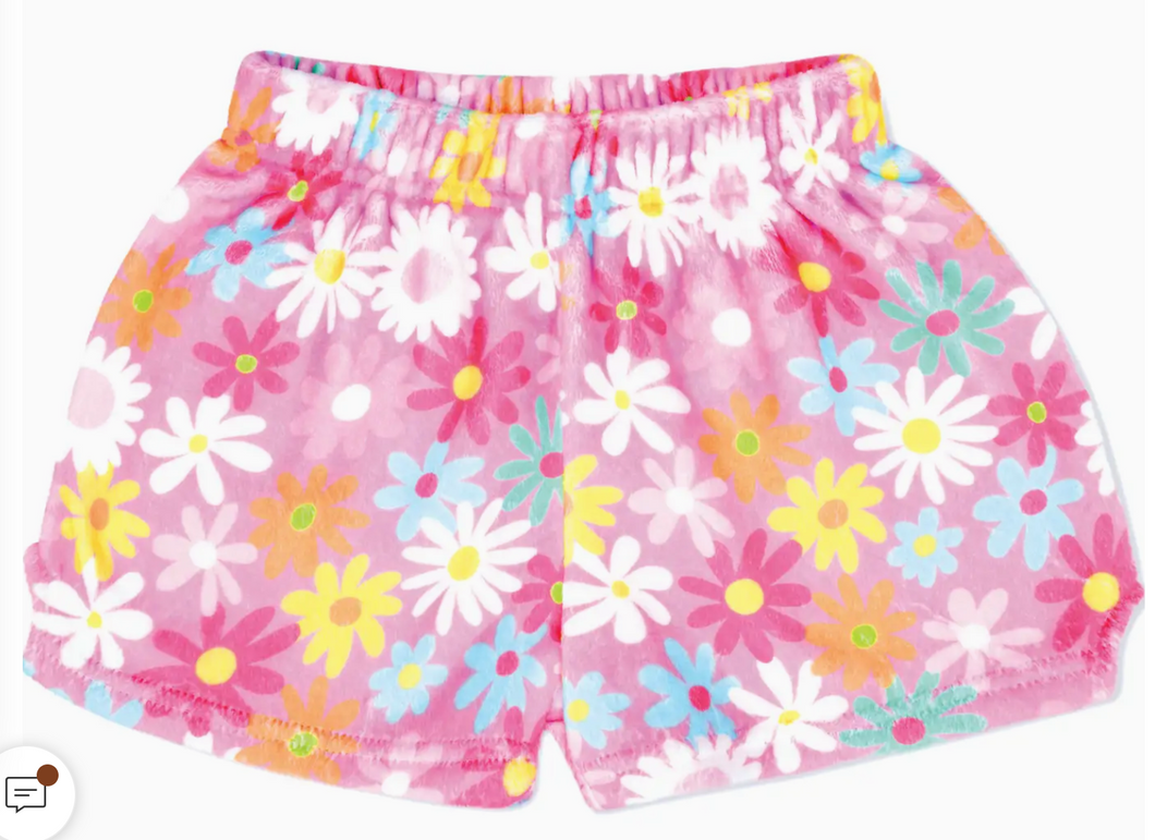 Lovely Leslie Plush Shorts