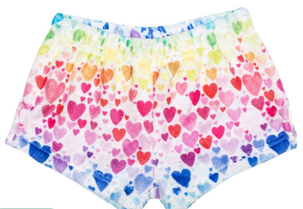 Plush Lounge Shorts-RBHearts