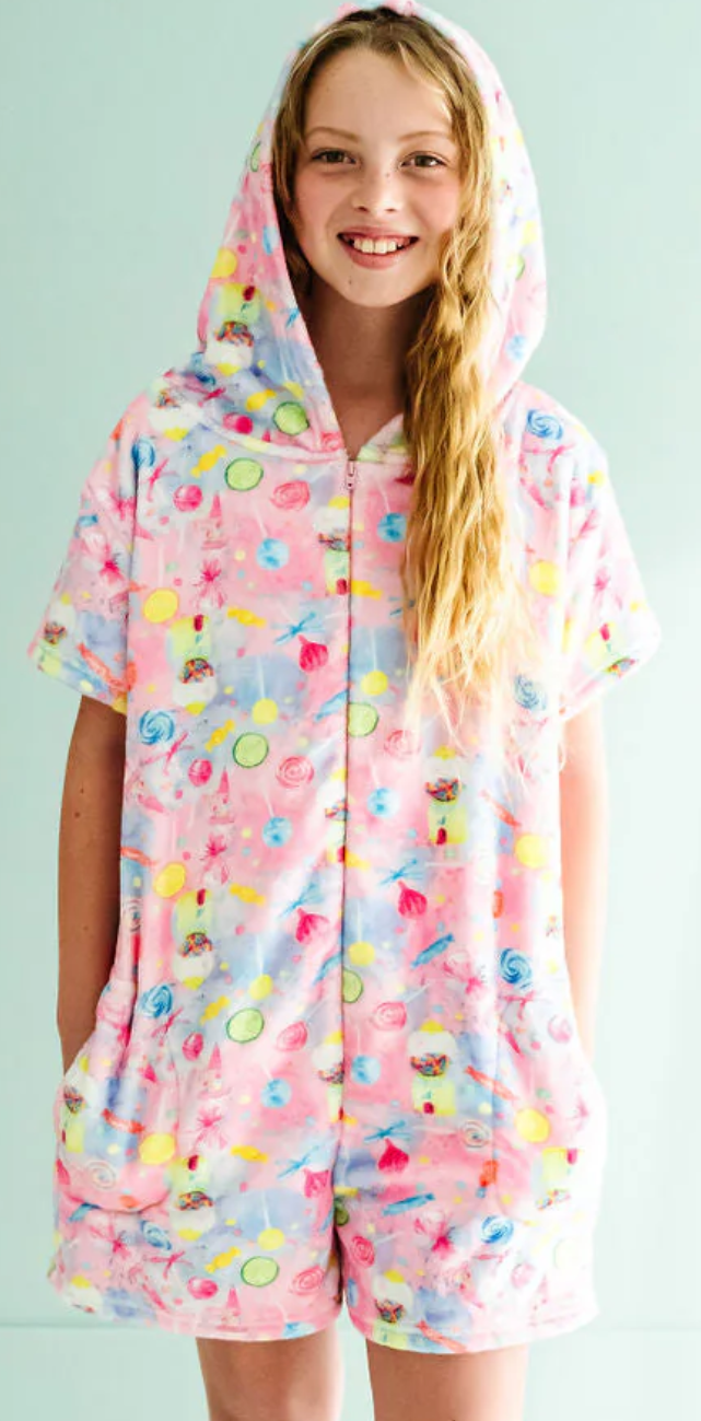 Plush Romper Candy Shop