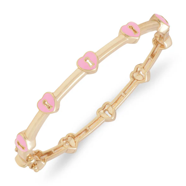 Heart Lock Bangle