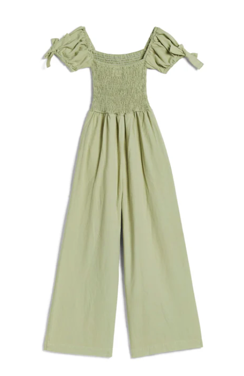 Trendy Sage Jumpsuit