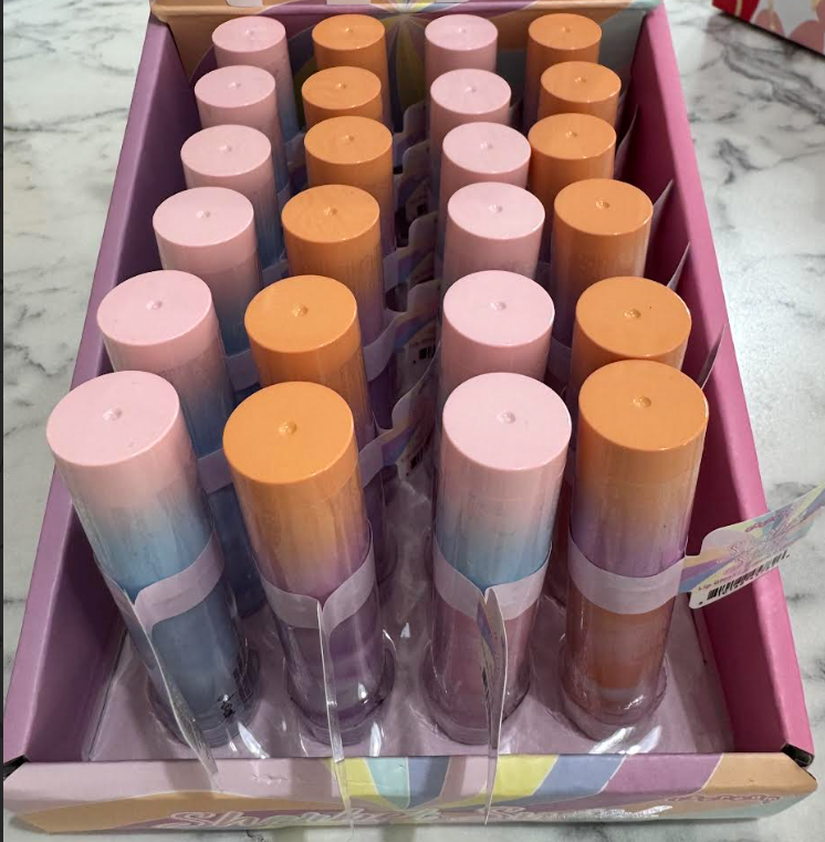 Blueberry Scented Sherbet Swirl Lip Gloss