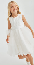 Load image into Gallery viewer, Embroidered Ivory Tulle Dress
