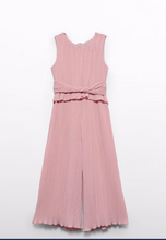 Load image into Gallery viewer, Pleated Rose Gauze Jumpsuit

