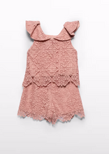 Load image into Gallery viewer, Elegant Crochet Short Set

