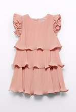 Load image into Gallery viewer, Layered Pleated Chiffon Dress

