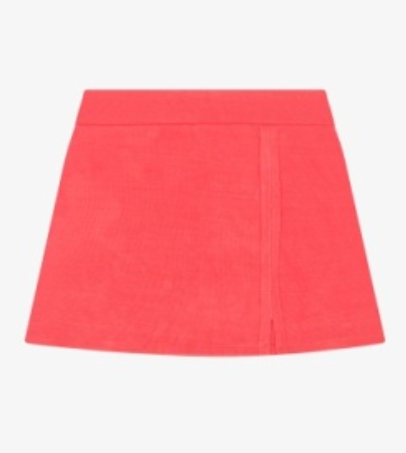 Exposed Seam Skort In Watermelon