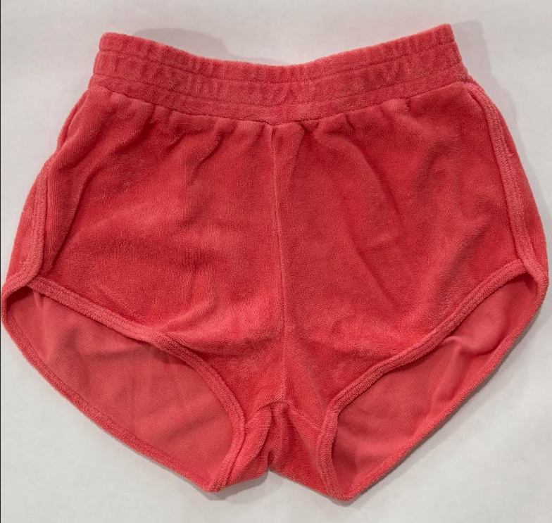 French Terry Dolphin Short In Watermelon