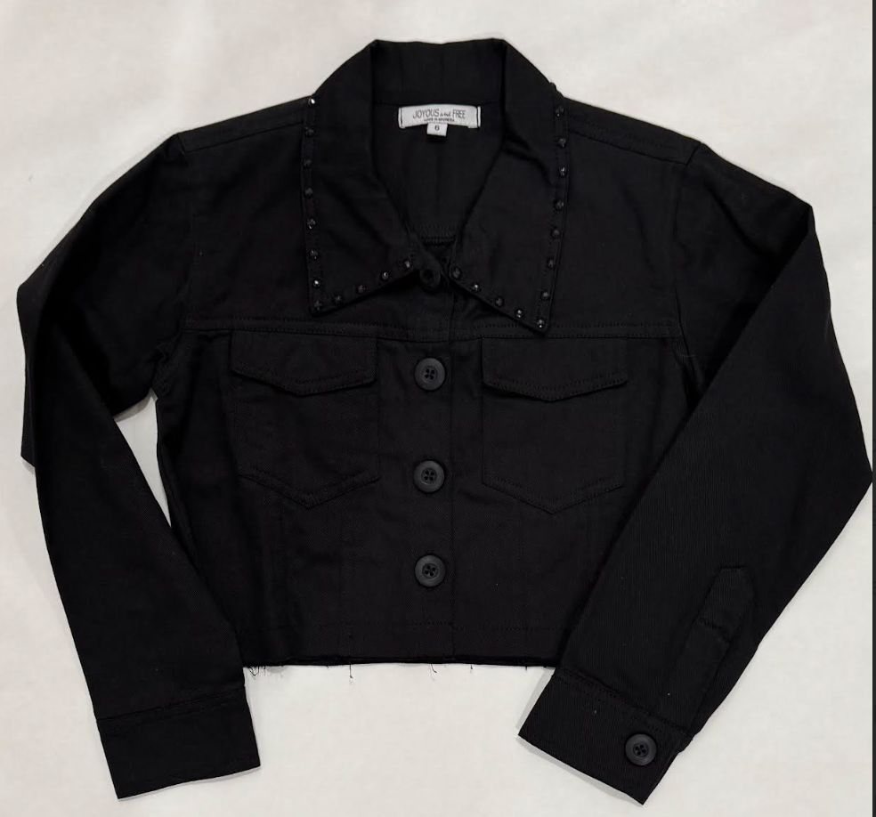 Black Crop Jacket