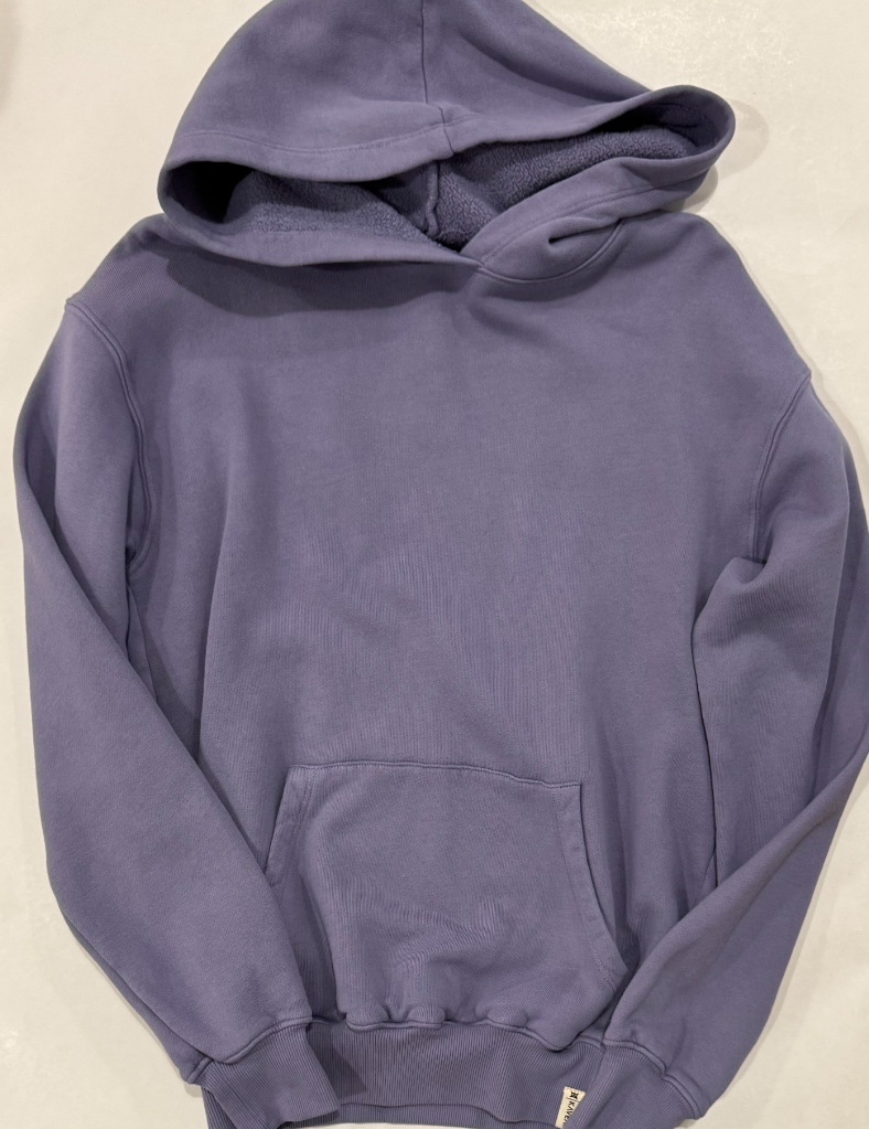 Oversized Girl's Hoodie In Sapphire