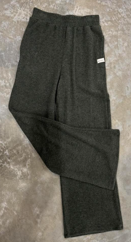 Hacci Wide Leg Olive Pant