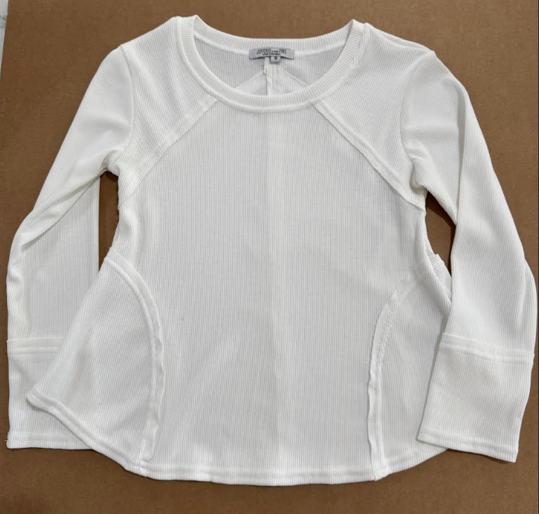 Ivory Long Sleeve Top